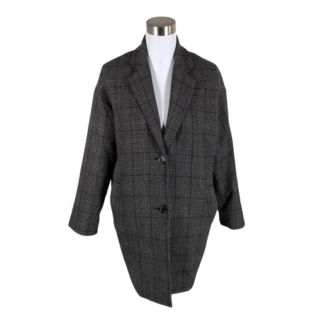 Unisex Lindex - Villane mantel, suurus 36 - Pruun ()