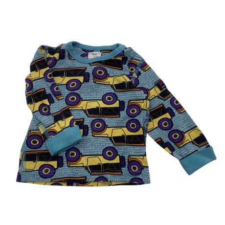 Unisex Polarn O. Pyret - Trikotaažist pluus, suurus 68 - 74 - Helesinine ()