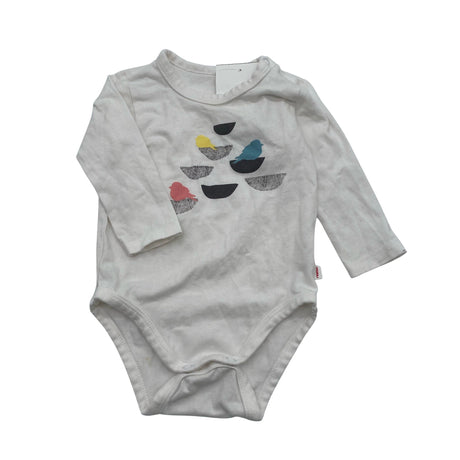 Unisex Reima - Bodi, suurus 62 - 68 - Valge ()