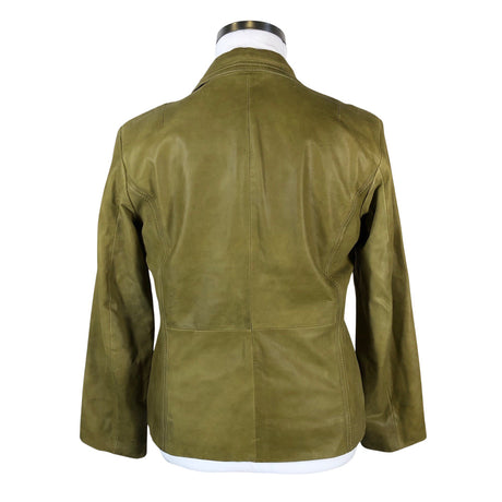 Unisex S.T.I - Nahktagi, suurus 42 - Roheline (2)