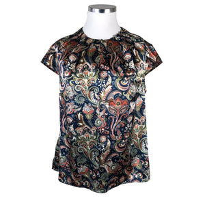 Unisex London Fog - Lühikeste käistega pluus, suurus 42 - Sinine (1)
