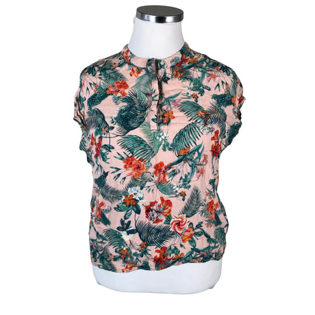 Unisex Soaked - Lühikeste käistega pluus, suurus 42 - Helesinine ()