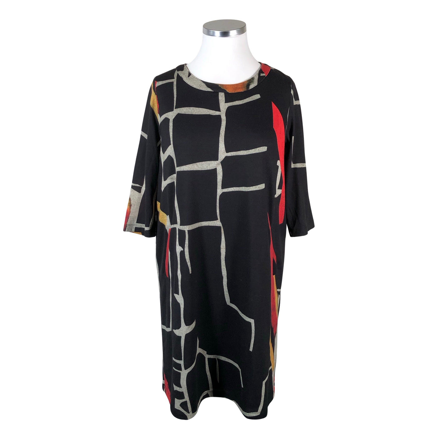 Unisex Amy Vermont - Trikotaažist kleit, suurus 46 - Must (1)