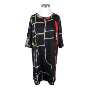 Unisex Amy Vermont - Trikotaažist kleit, suurus 46 - Must (1)