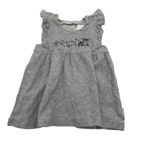 Unisex Polarn O. Pyret - Trikotaažist kleit, suurus 62 - 68 - Hall (1)