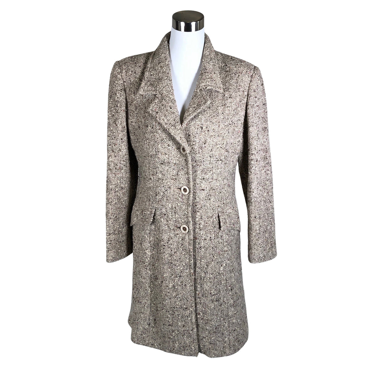 Unisex Ulman&Studio - Villane mantel, suurus 40 - Pruun (1)