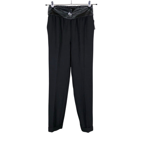 Unisex Ashley Brooke - Mittevenivad püksid, suurus 34 - Must ()