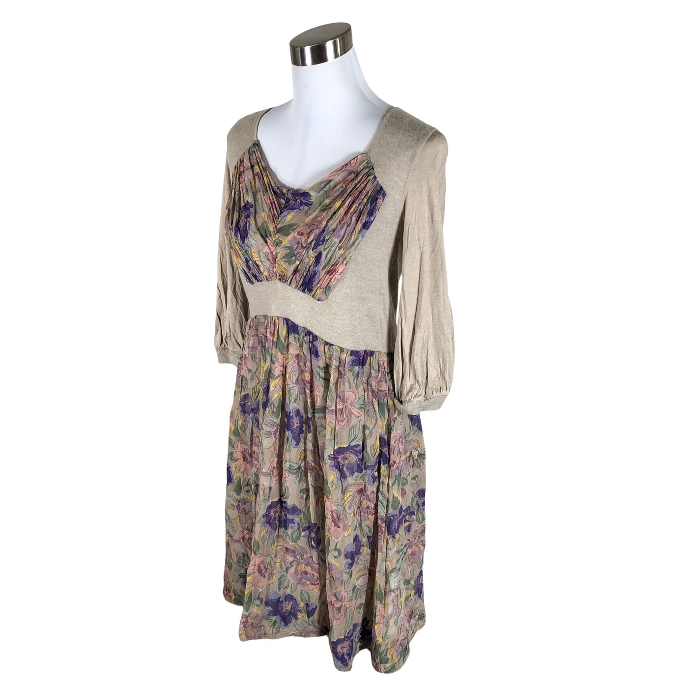 Unisex Sportmax - Kootud kleit, suurus 40 - Pruun (3)