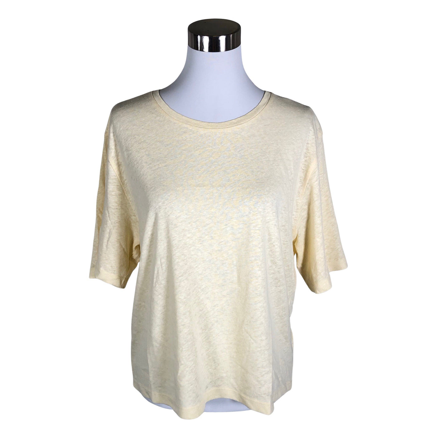 Unisex Lindex - T-särk, suurus 38 - Kollane (1)