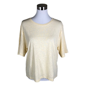 Unisex Lindex - T-särk, suurus 38 - Kollane (1)
