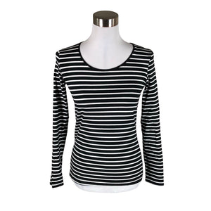 Unisex Lindex - Trikotaažist pluus, suurus 36 - Must (1)