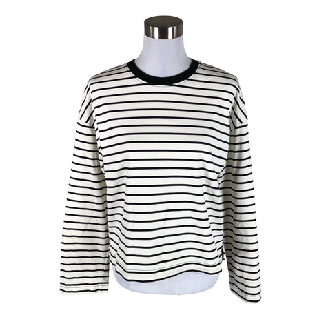 Unisex Lindex - Trikotaažist pluus, suurus 38 - Looduslik valge ()