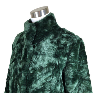 Unisex Tiger of Sweden - Kunstkarusnahast mantel, suurus 36 - Roheline (3)