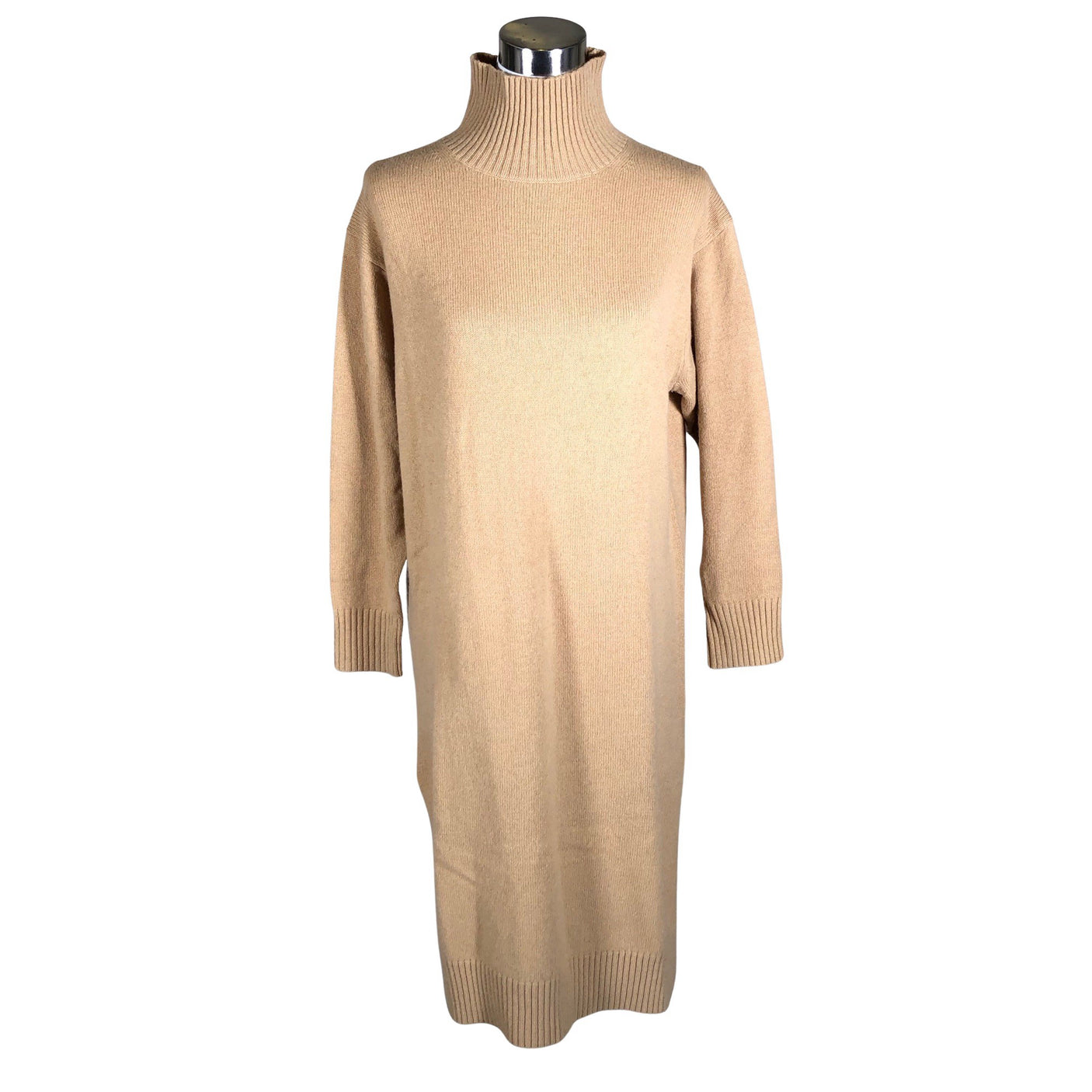 Unisex Uniqlo - Kootud kleit, suurus 36 - Beige (1)