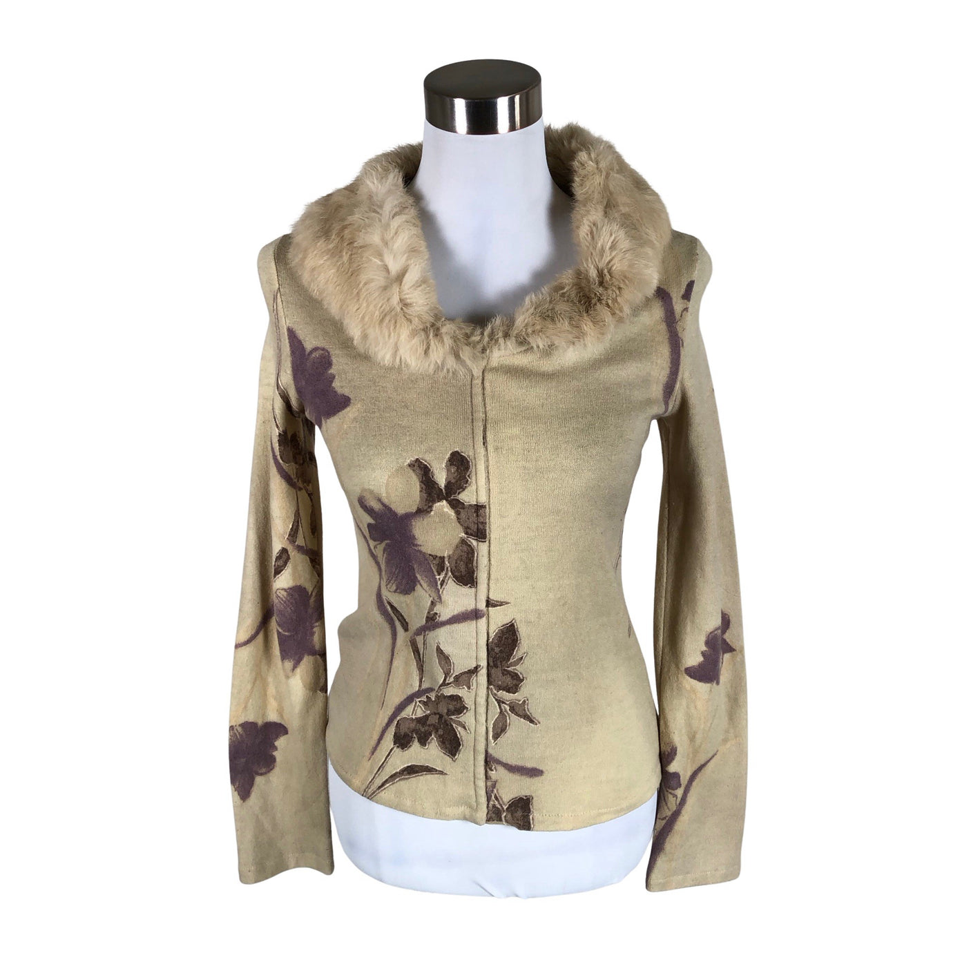 Unisex Lorena Conti - Kardigan, suurus 38 - Beige (1)