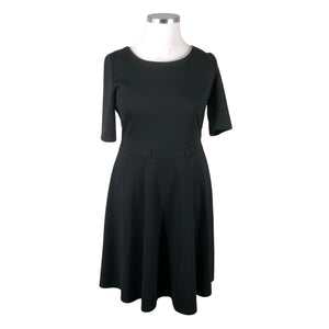 Unisex Wallis - Trikotaažist kleit, suurus 44 - Must (1)