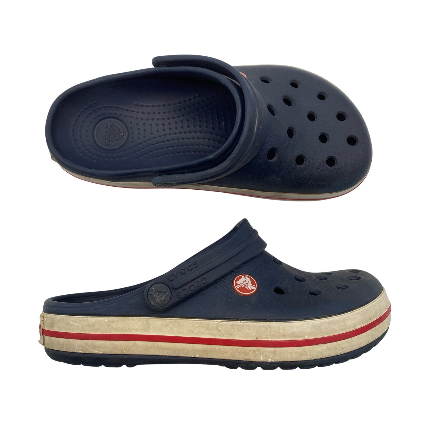 Unisex Crocs - Lahtise kannaga jalanõud, suurus 36 - Sinine (1)