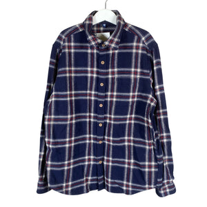 Unisex Uniqlo - Flanellsärk, suurus 146 - 152 - Sinine (1)