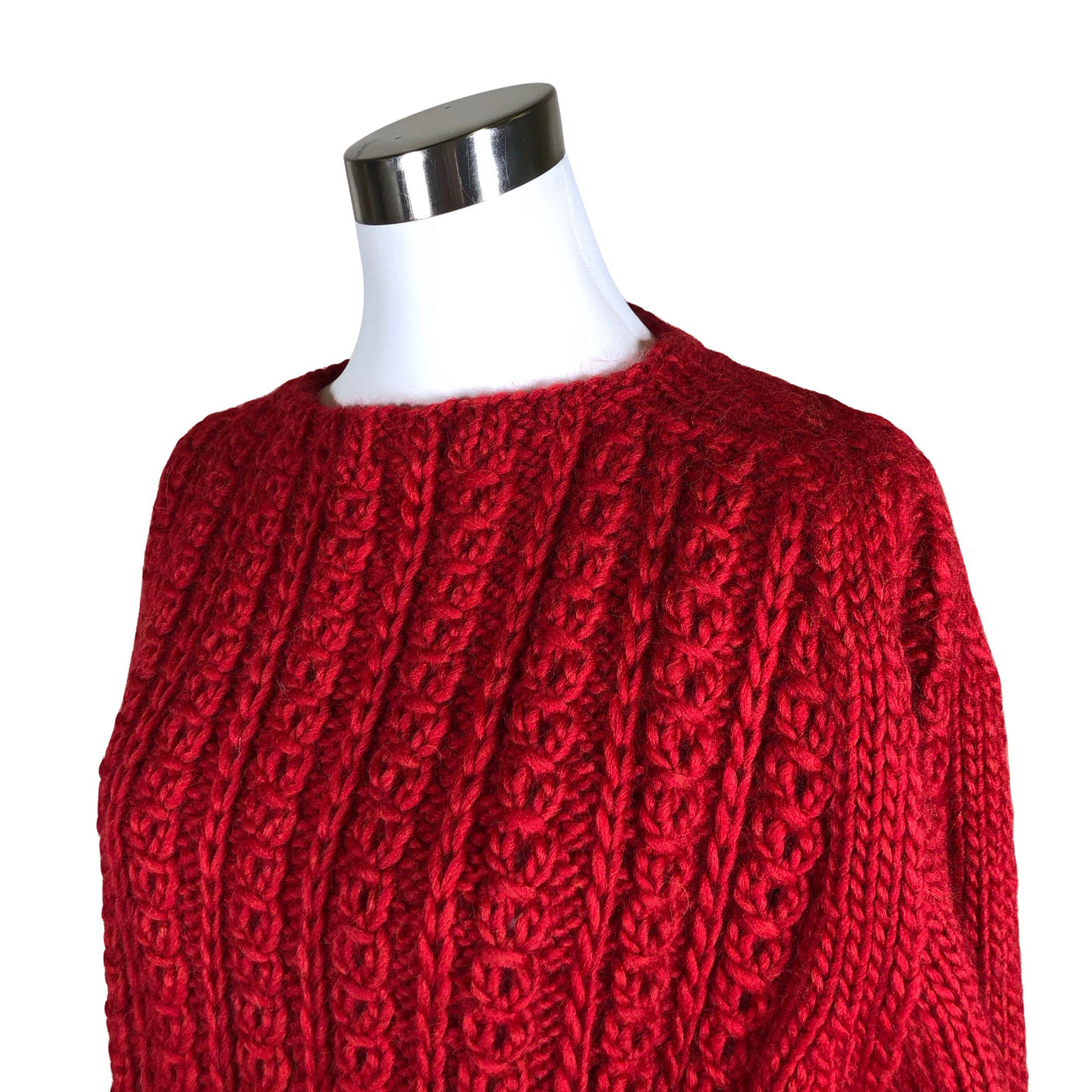 Unisex Handmade - Kampsun, suurus 40 - Punane (3)