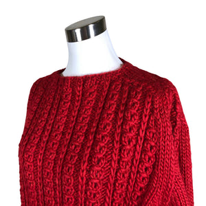 Unisex Handmade - Kampsun, suurus 40 - Punane (3)