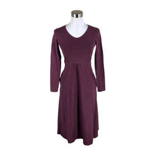 Unisex Boob - Trikotaažist kleit, suurus 34 - Veinipunane (1)
