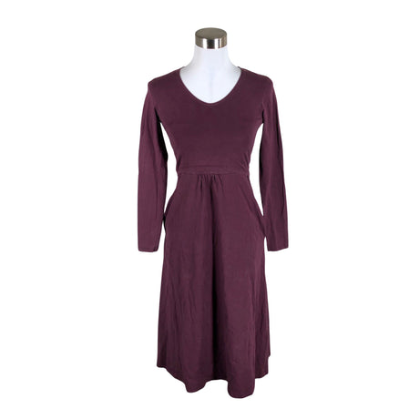 Unisex Boob - Trikotaažist kleit, suurus 34 - Veinipunane ()