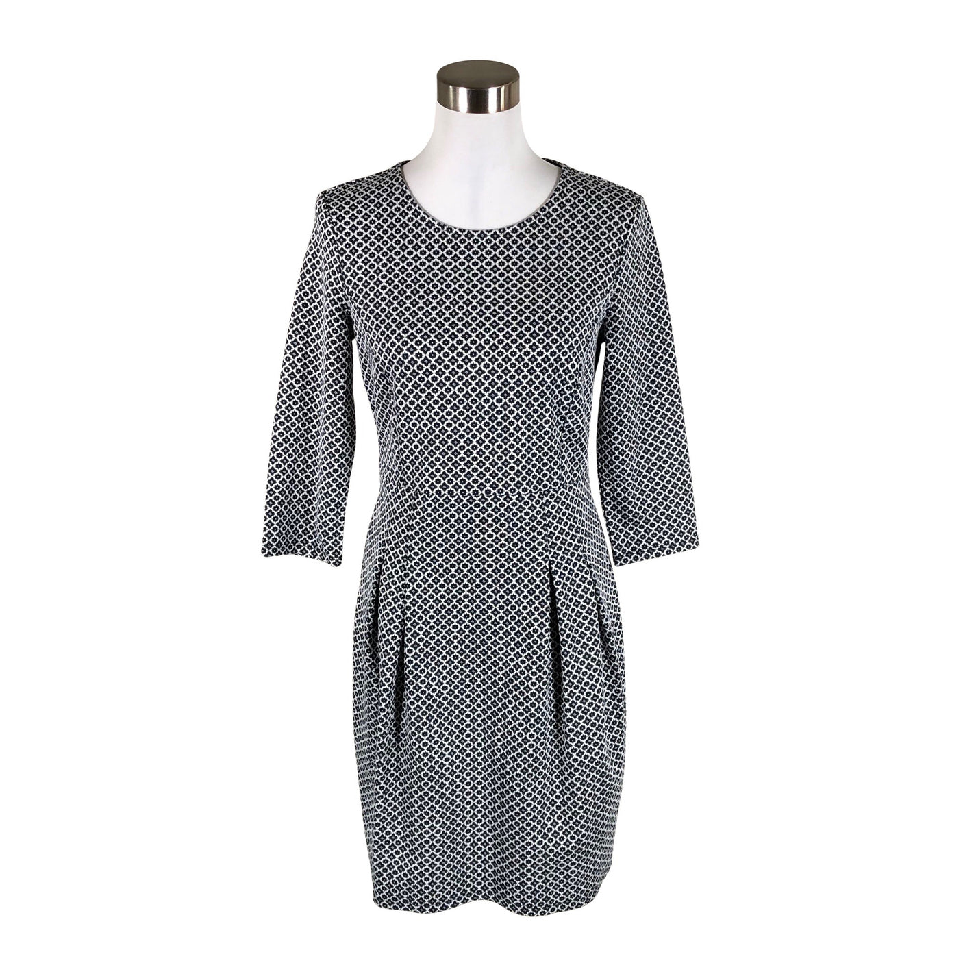 Unisex Esprit - Trikotaažist kleit, suurus 38 - Valge (1)