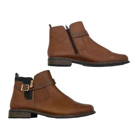 Unisex Rieker - Poolsaapad, suurus 43 - Pruun ()
