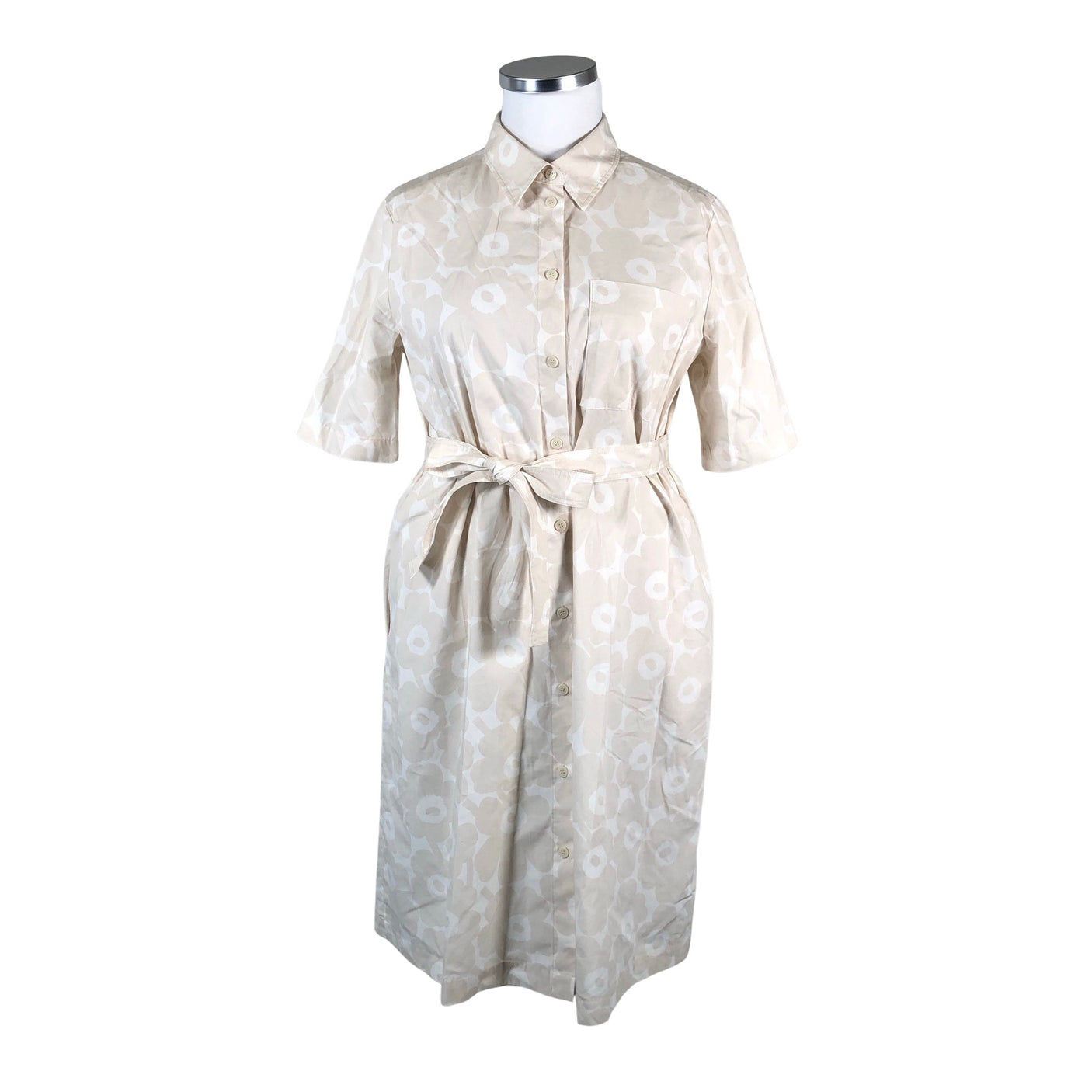 Unisex Marimekko - Mitteveniv kleit, suurus 42 - Beige (1)