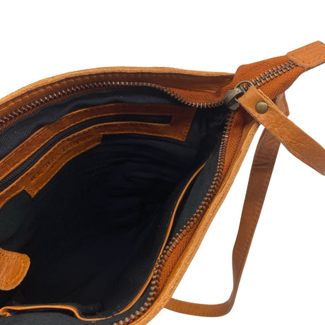 Unisex Dixie - Õlakott, suurus Midi - Pruun (2)