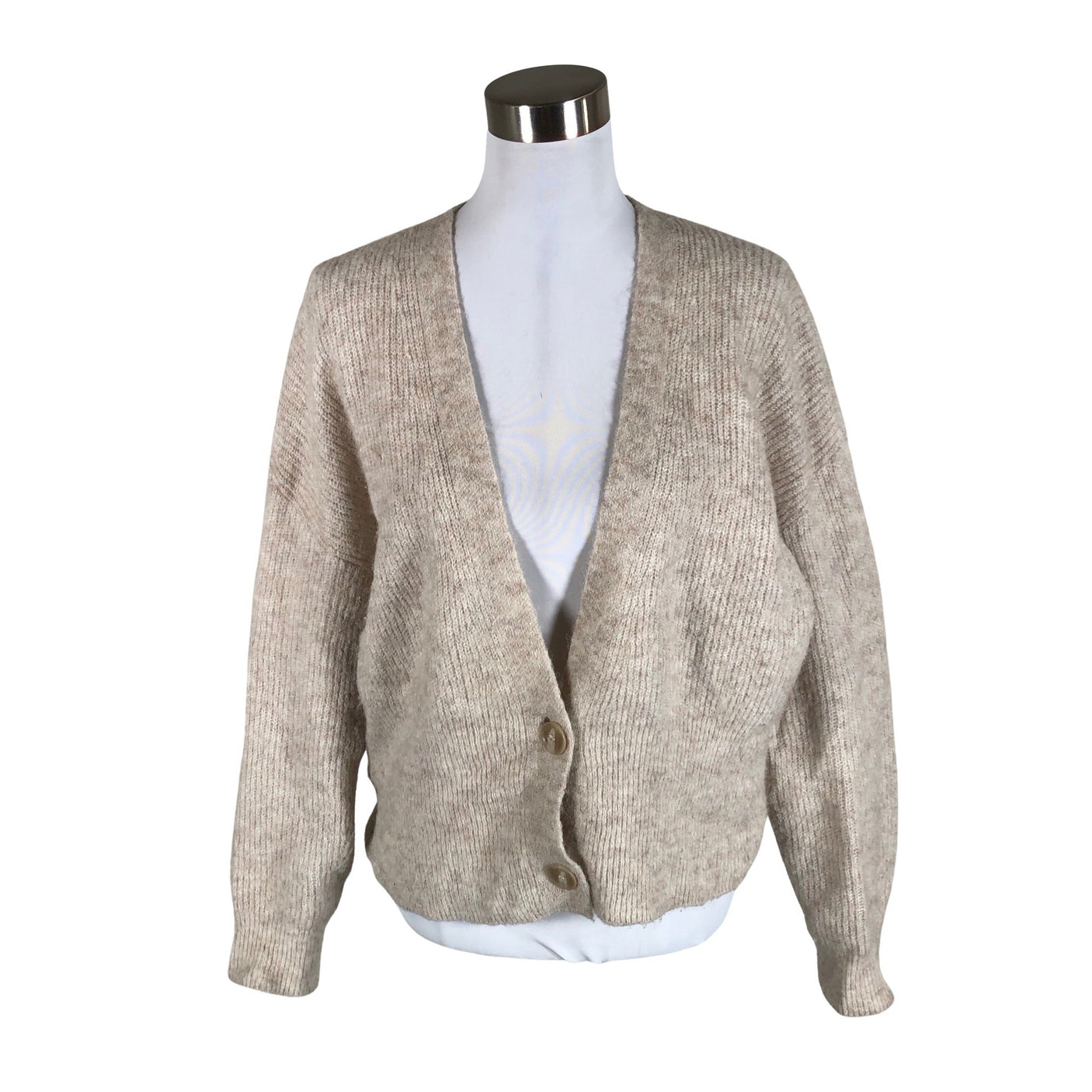 Unisex Lindex - Kardigan, suurus 40 - Beige (1)