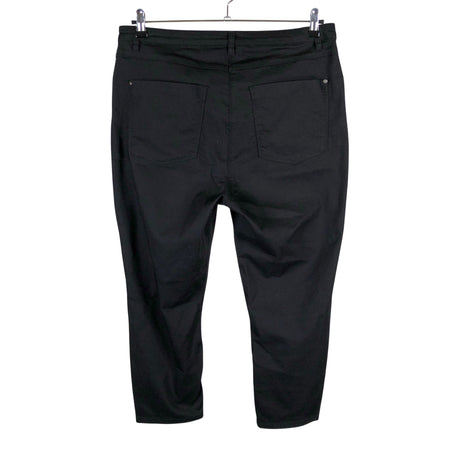 Unisex Ril's - Teksast poolpikad püksid, suurus 46 - Must (2)
