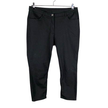 Unisex Ril's - Teksast poolpikad püksid, suurus 46 - Must ()
