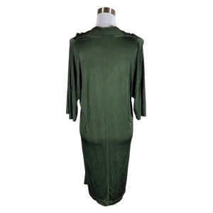 Unisex by Malene Birger - Trikotaažist kleit, suurus 34 - Roheline (2)