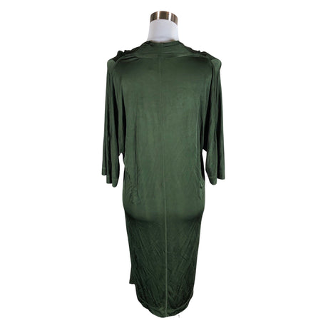 Unisex by Malene Birger - Trikotaažist kleit, suurus 34 - Roheline (2)