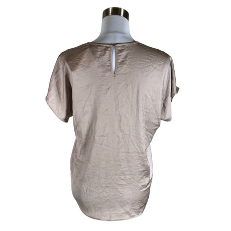 Unisex InWear - Lühikeste käistega pluus, suurus 36 - Pruun (2)