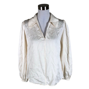 Unisex Samsoe&Samsoe - Pluus, suurus 36 - Looduslik valge (1)