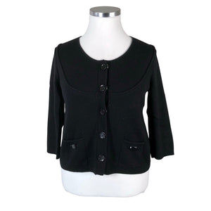 Unisex Betty Barclay - Kardigan, suurus 42 - Must (1)