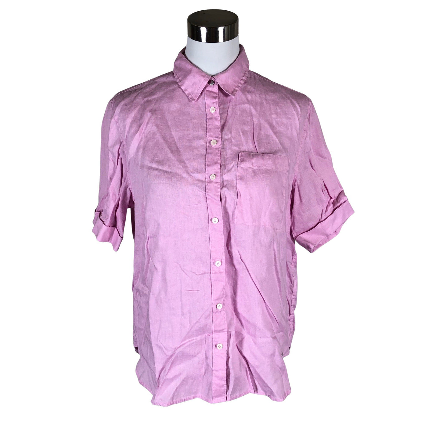 Unisex Tommy Hilfiger - Lühikeste käistega pluus, suurus 38 - Heleroosa (1)