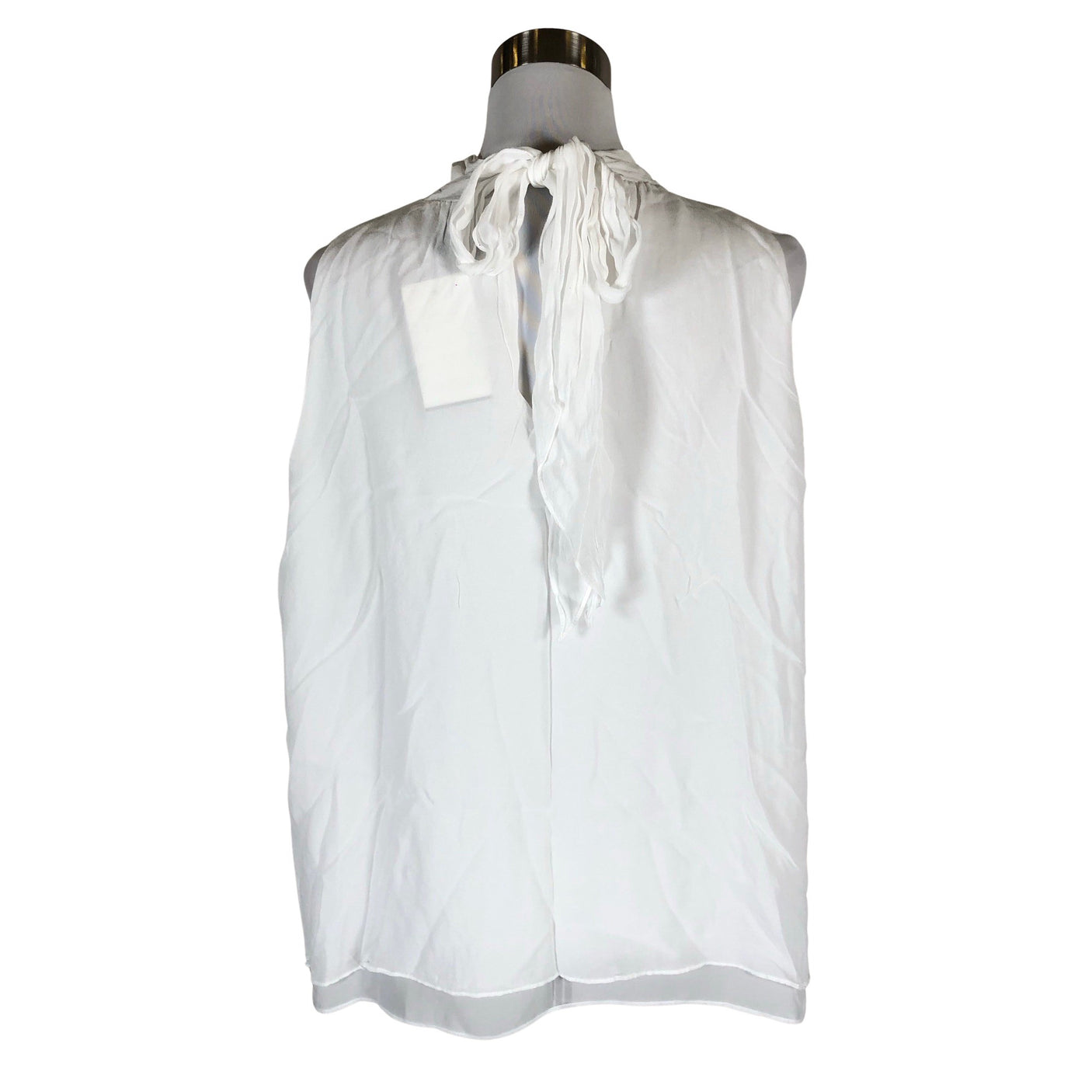 Unisex Ril's - Lühikeste käistega pluus, suurus 40 - Valge (2)