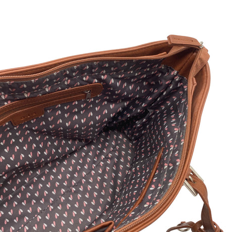 Unisex O.I.S - Käekott, suurus Maxi - Pruun (2)