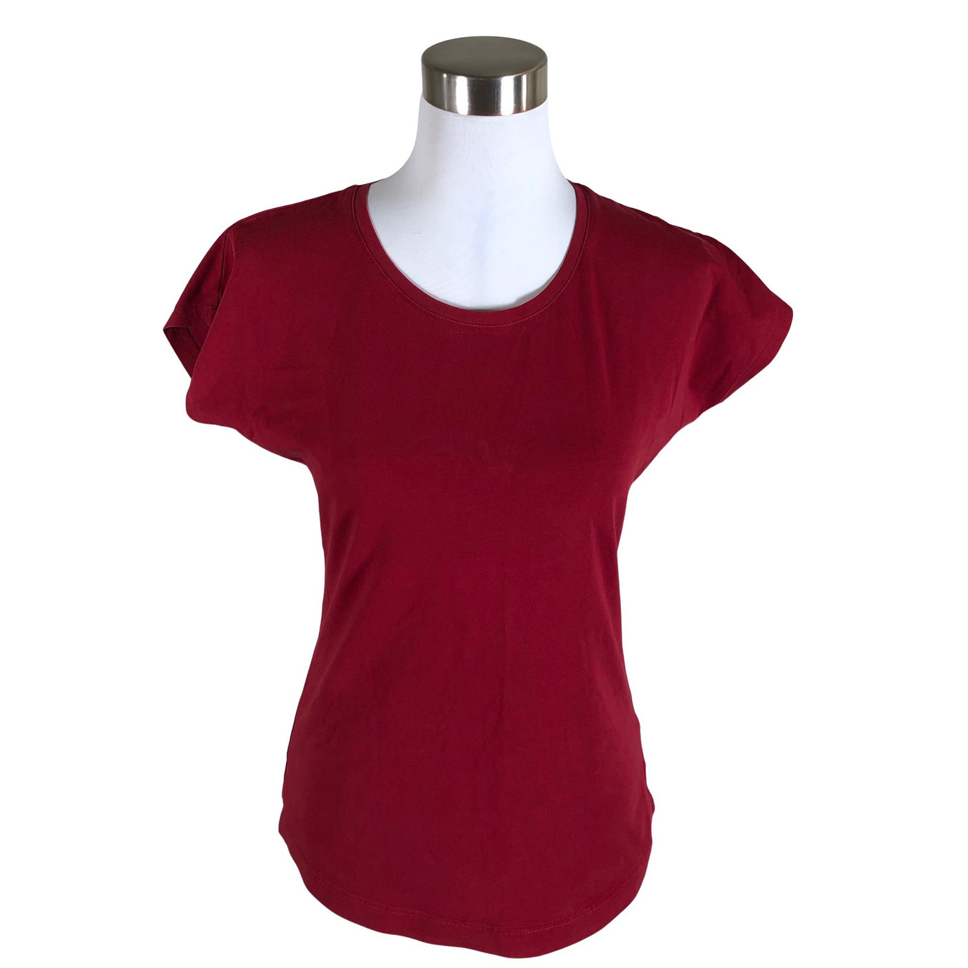 Unisex NOSH - Trikotaažist topp, suurus 34 - Veinipunane (1)