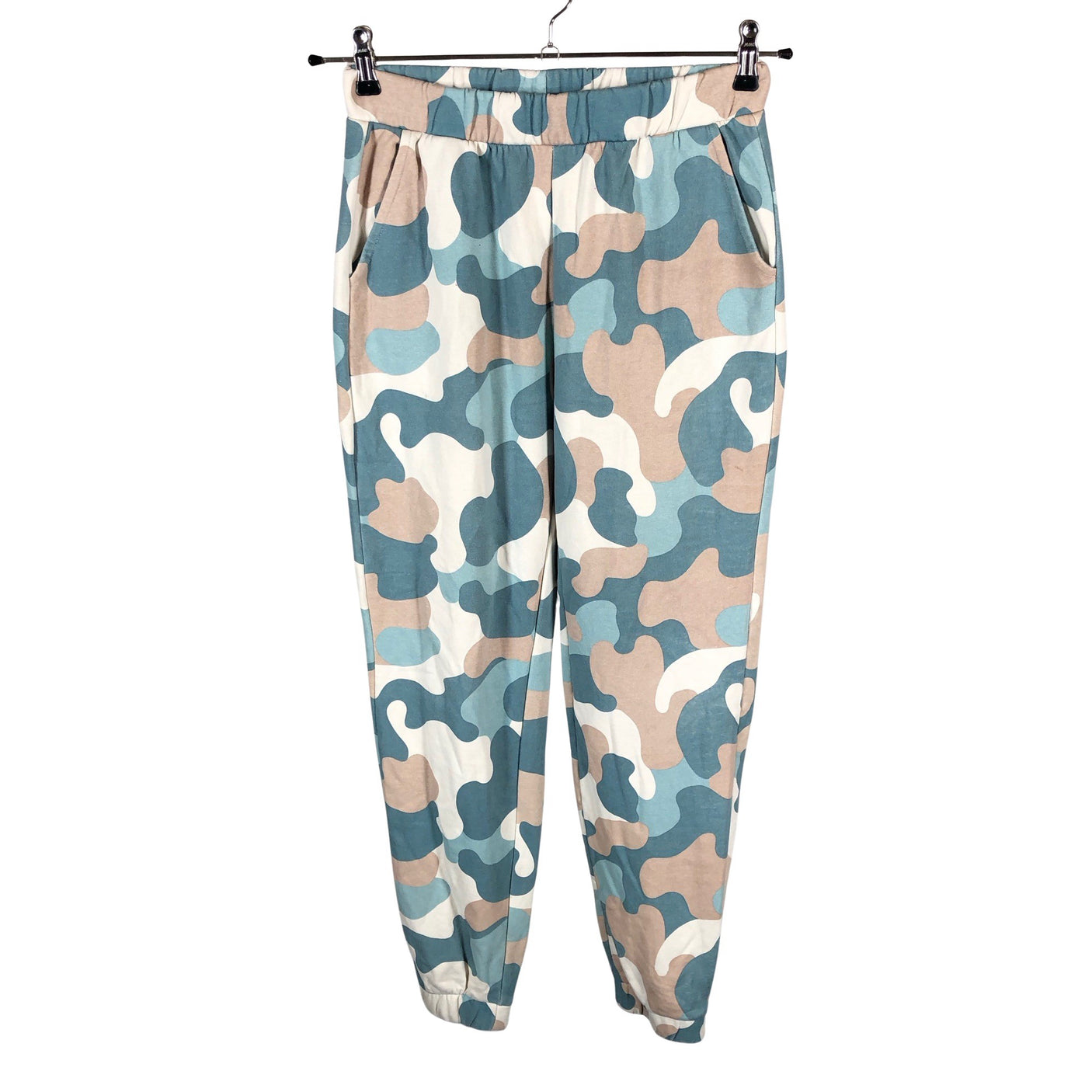 Unisex Lindex - Dressikangast püksid, suurus 158 - 164 - Beige (1)
