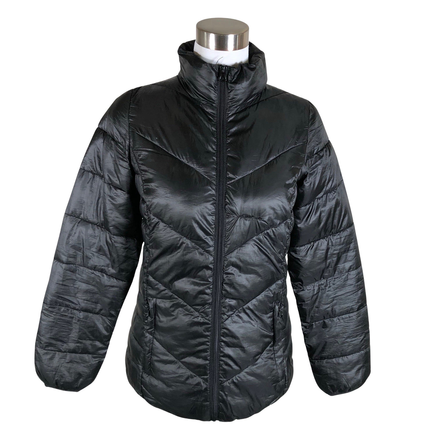 Unisex London Fog - Õhem talvejope, suurus 38 - Must (1)