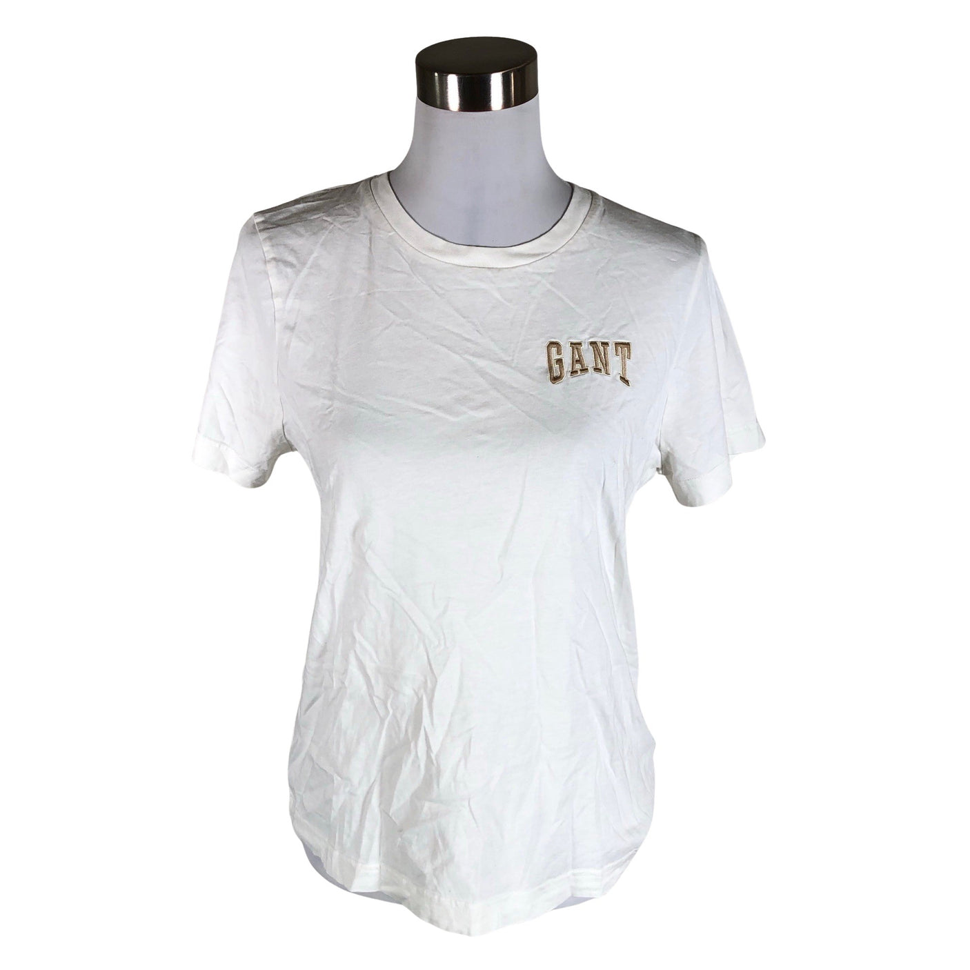 Unisex Gant - T-särk, suurus 38 - Looduslik valge (1)
