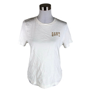Unisex Gant - T-särk, suurus 38 - Looduslik valge (1)