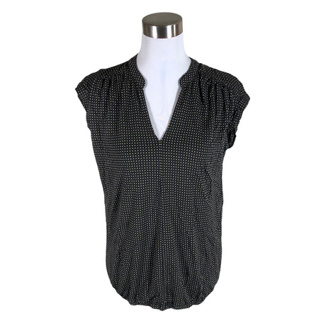 Unisex Opus - Lühikeste käistega pluus, suurus 40 - Must ()
