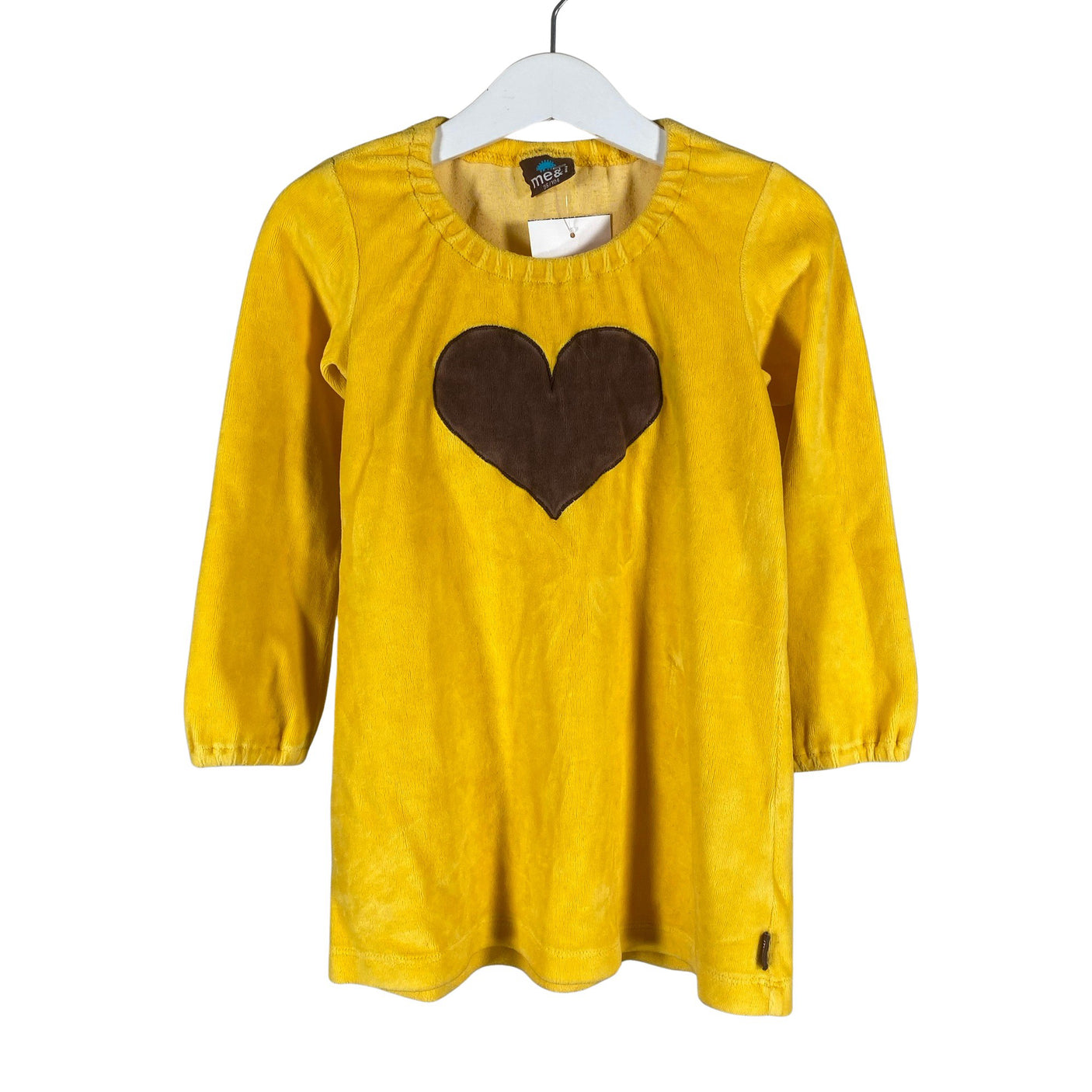 Unisex me&i - Trikotaažist tuunika, suurus 98 - 104 - Kollane (1)