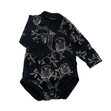 Unisex Aarrelabel - Hõlmikbodi, suurus 50 - 56 - Must ()