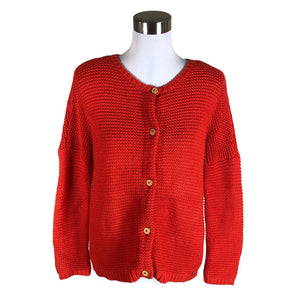 Unisex des petits hauts - Kardigan, suurus 40 - Punane (1)